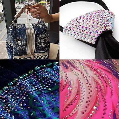 SS6-SS30 High Quality  Hotfix Rhinestone Hot fix Diamond Iron On Rhinestones for DIY