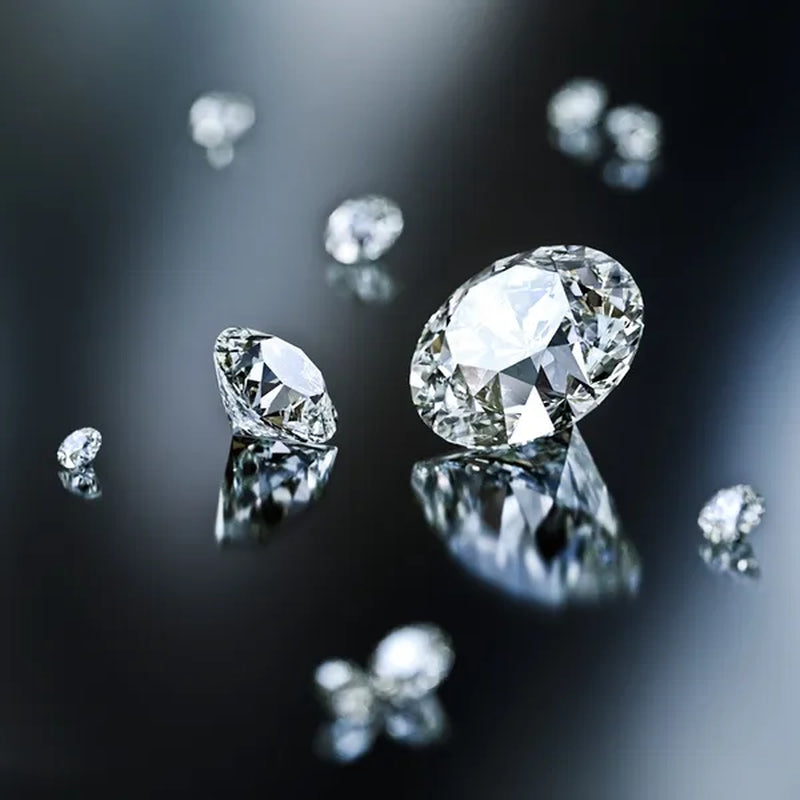 HOLYCOME  Loose Gemstones Moissanite Diamond Best GH Color 2ct Excellent Undefined Cut Gem Stone For Jewelry Diamond Ring