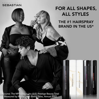 Shaper plus 55% Extra Hold Styling Hairspray, 10.6 Oz