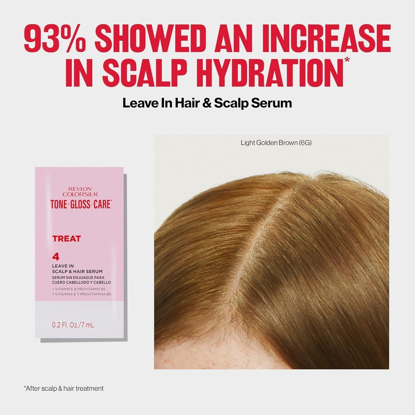 Colorsilk Tone + Gloss + Care Demi Permanent Hair Color, Dye Kit with Leave-In Scalp and Haircare Serum, 2X Shinier, 4X Stronger, 1 Black, 4.5 Fl Oz