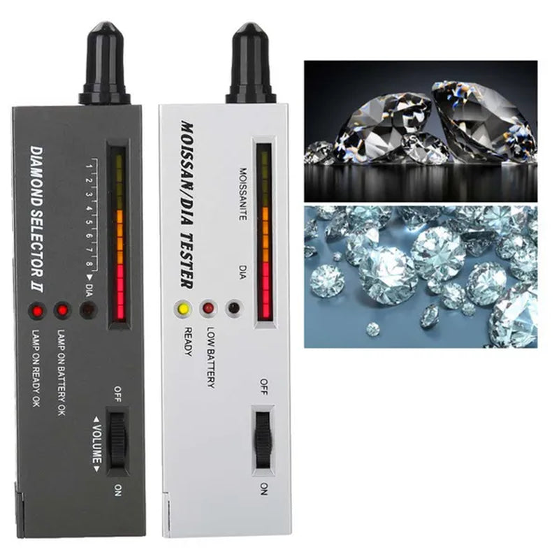 Jewerly Diamond Tester and Moissanite Tester, LED Diamond Detector Selector, Gems Stone Hardness Test Tool Diamond Testers