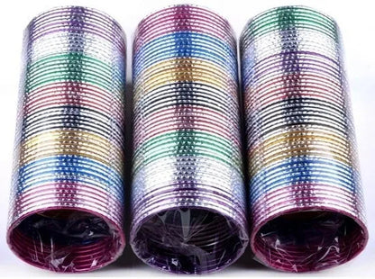 Wholesale Mixed 50Pcs Vintage Dance Cuff Bangle Aluminum Bracelets For Women Party Cool Charm Jewelry