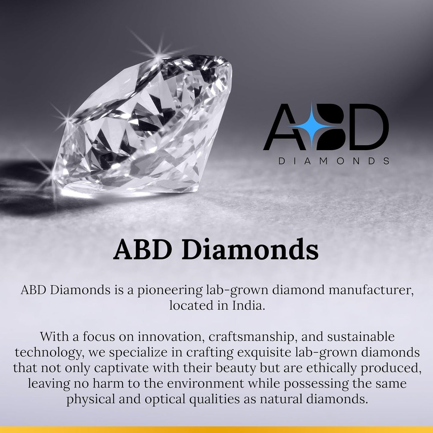 10KT Yellow Gold Marquise Flower Lab-Grown Diamond Ring for Women, Fine Diamond Jewelry, Engagement, Gifts for Her, D,E Color, VS Clarity, 0.6 Carats