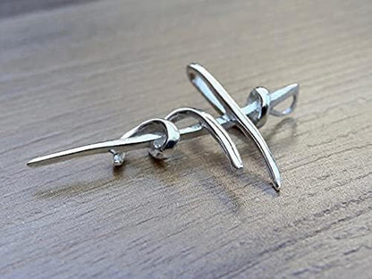 SALE! Cross Sterling Silver 925 Pendant Minimalistic Design Religious Unisex Jewelry