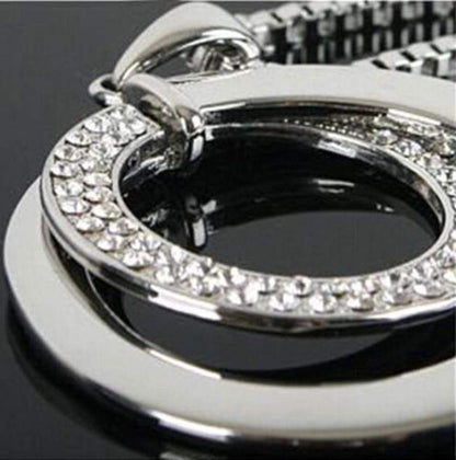 Necklaces for Women Infinity Love Heart Letter Pendant Charm Engagement Crystal Rhinestone Necklace Jewelry Gifts for Wife, Birthday or Chrismas Holiday Gift for Her, Mom, Girlfriends