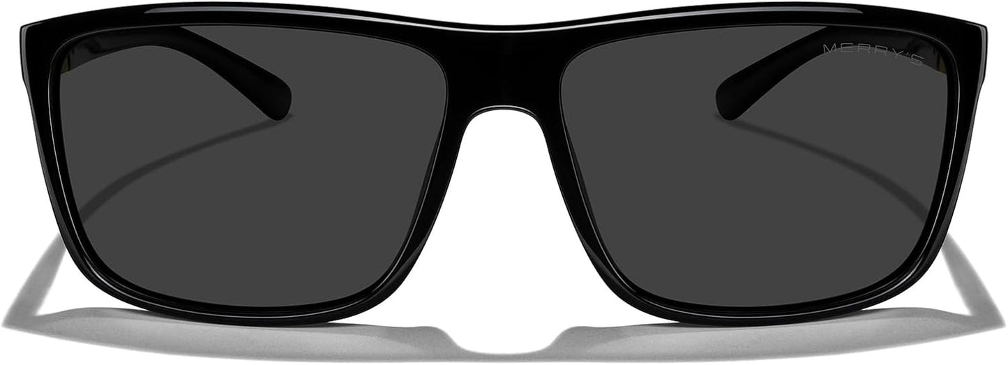 Rectangular Polarized Sports Sunglasses for Men Women Cycling Driving Fishing UV400 Protection S8225
