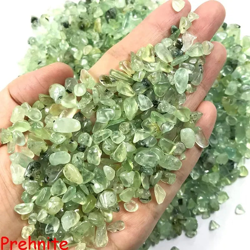 Natural Crystal Mixed Beads Irregular Shaped Tumbled Chips Crushed Stone Yoga Healing Crystal Turquoise Lapis Lazuli Amazonite Stones for Jewelry Making DIY Bracelet Necklace Home Decoration