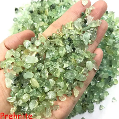 Natural Crystal Mixed Beads Irregular Shaped Tumbled Chips Crushed Stone Yoga Healing Crystal Turquoise Lapis Lazuli Amazonite Stones for Jewelry Making DIY Bracelet Necklace Home Decoration
