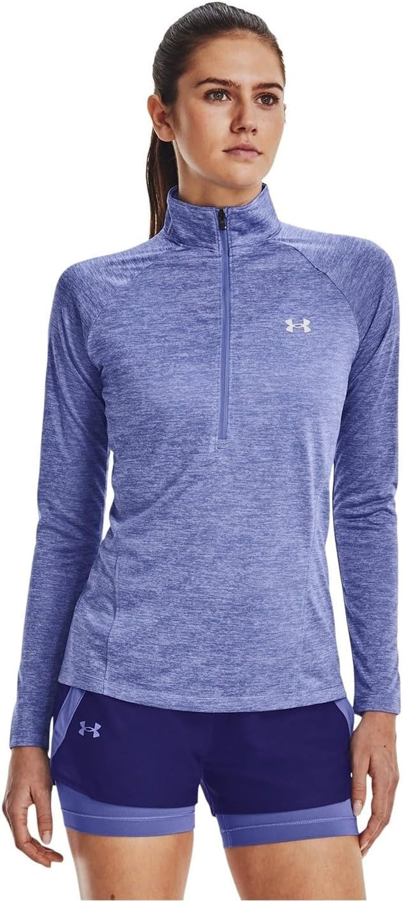 Women'S Tech Twist ½ Zip Long-Sleeve Pullover - WORLD TIME VISITS