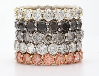 14K Yellow Gold Lab-Grown Diamond Eternity Wedding Band Ring (2.50 Cttw, I-J Color, VS2-SI1 Clarity)