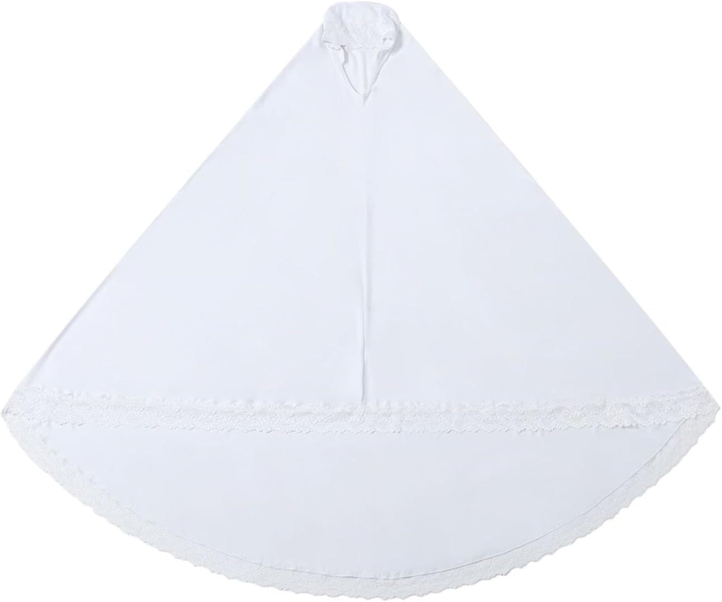 Muslim Women'S Instant Big Hijab Jersey Turbans Khimar Abaya Soft Prayer Scarf, 1Pc Lace