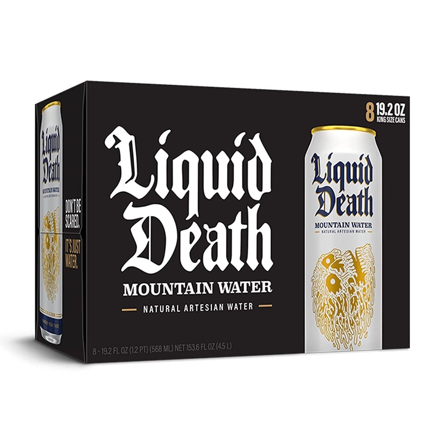 , Still Mountain Water, 8-Pack (19.2Oz Cans), Real Mountain Source, Infinitely Recyclable Ice-Cold Cans, American Made - WORLD TIME VISITS