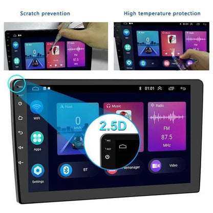 UNITOPSCI New【For Mercedes-Benz Smart 2005-2010】2Din Android 11 Car Stereo Radio 9'' HD Touch Screen Car MP5 Player Autoradio GPS Support Hifi WIFI Bluetooth Mirror Link FM/RDS Radio with AHD Camera& DVR