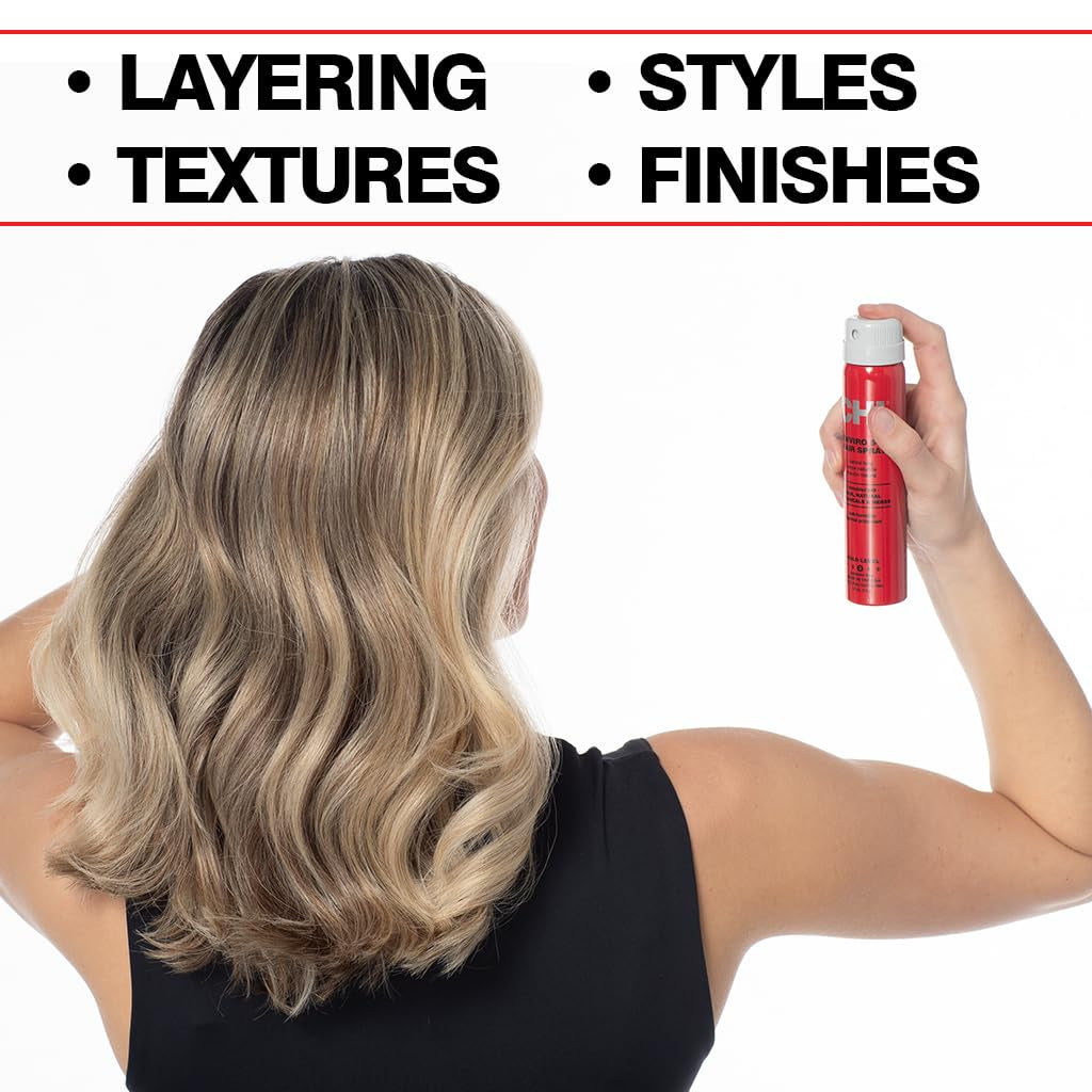 Enviro 54 Hairspray, Firm Hold, Lightweight Spray to Finish & Secure Hairstyles, Sulfate & Paraben-Free, 2.6 Oz