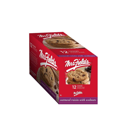 Oatmeal Raisin with Walnuts Cookies, 12 Count(2.1 Oz per Unit) - WORLD TIME VISITS