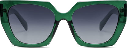 Trendy Oversized Polarized Sunglasses Womens Big Square Cateye Sunnies, Lentes De Sol Para Mujer SJ2205