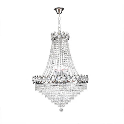 French Empire Crystal Chandelier LED Ceiling Lamp Ceiling Lighting Lamp Palace Villa