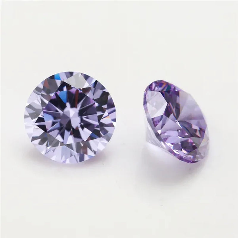 Round Brilliant Cut Moissanites Diamond Loose  Jewelry with