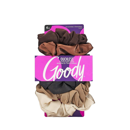 Ouchless Womens Hair Scrunchie - 6 Count, Starry Night - Suitable for All Hair Types - Hair Accessories for Women Perfect for Long Lasting Braids, Ponytails and More - Pain-Free - WORLD TIME VISITS