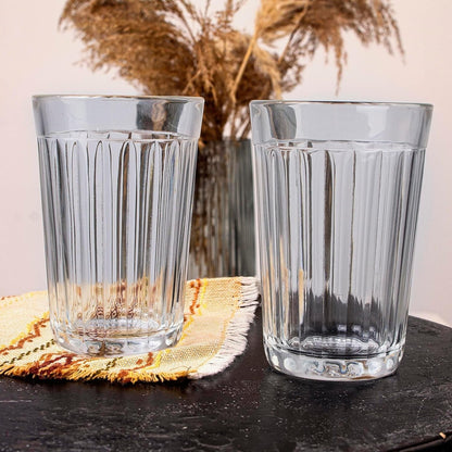 LOT 6 Russian Tea Glasses 8.5Oz 250Ml Granyonyi Stakan 20-Facet Fits Holder Podstakannik Glass - Russian Standard Glasses - Russian Glass Cup Tea - Vintage Ussr Drinking Glasses Russian