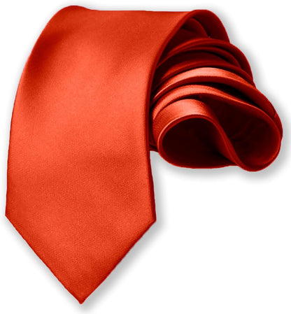 Silk Ties for Men 3.5 Inch Mens Ties Silk Black Ties for Men Satin Tie Solid Color Ties for Men