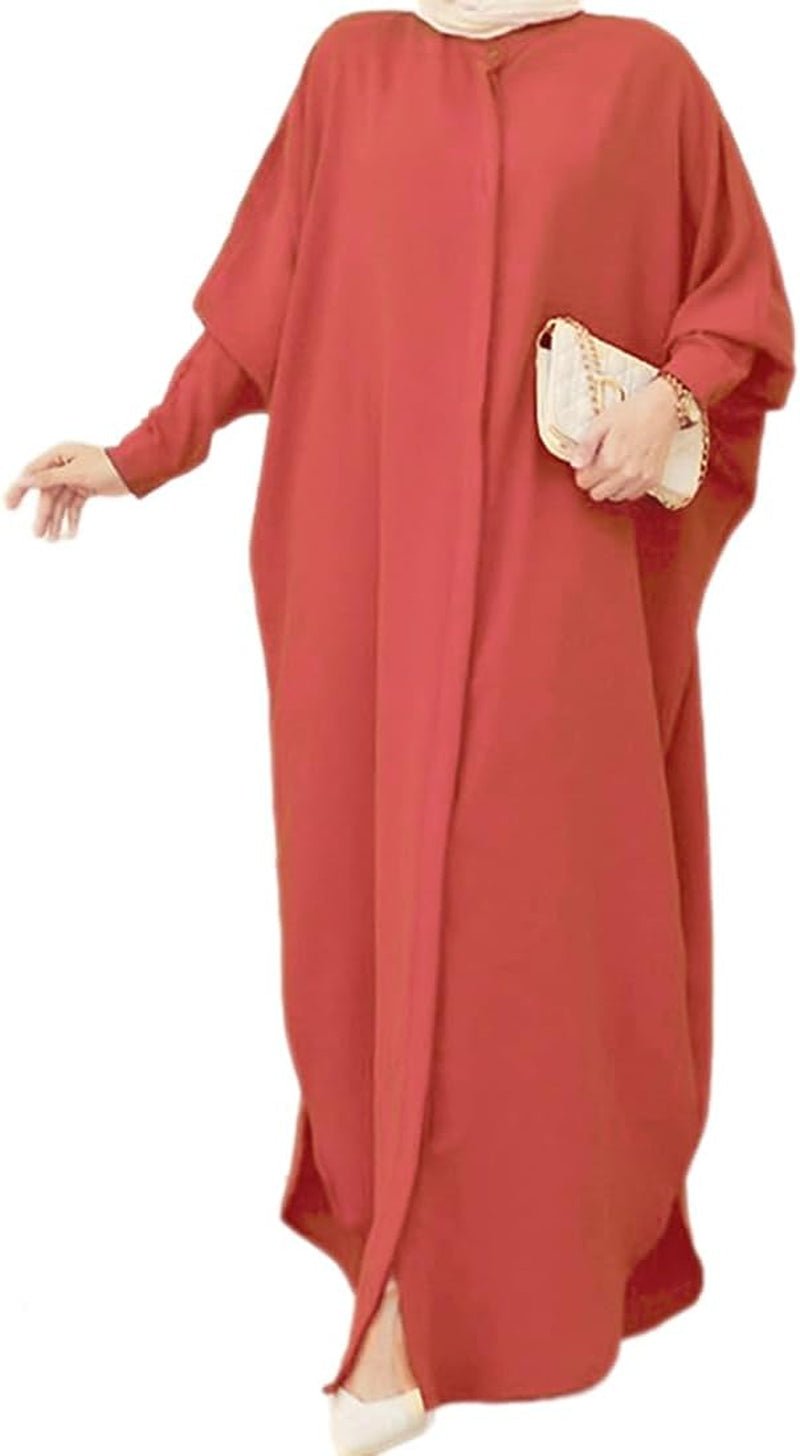 Abayas for Women Muslim Dress Modest Maxi Robe Abaya Kaftan Dresses Eid Prayer Clothes Arabian Islamic Dubai Outfit