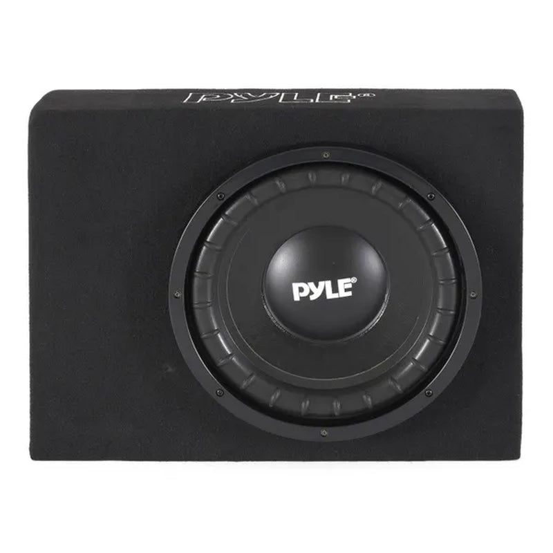 Pyle 12 in 600 Watt Mount Car Audio Subwoofer Box System Seal Design (Open Box)