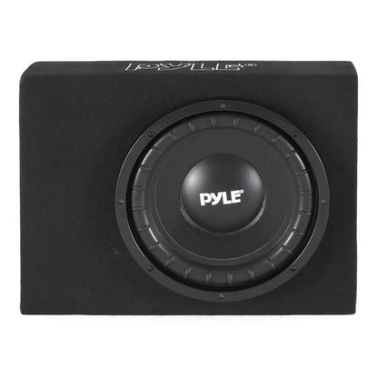 Pyle 12 in 600 Watt Mount Car Audio Subwoofer Box System Seal Design (Open Box)