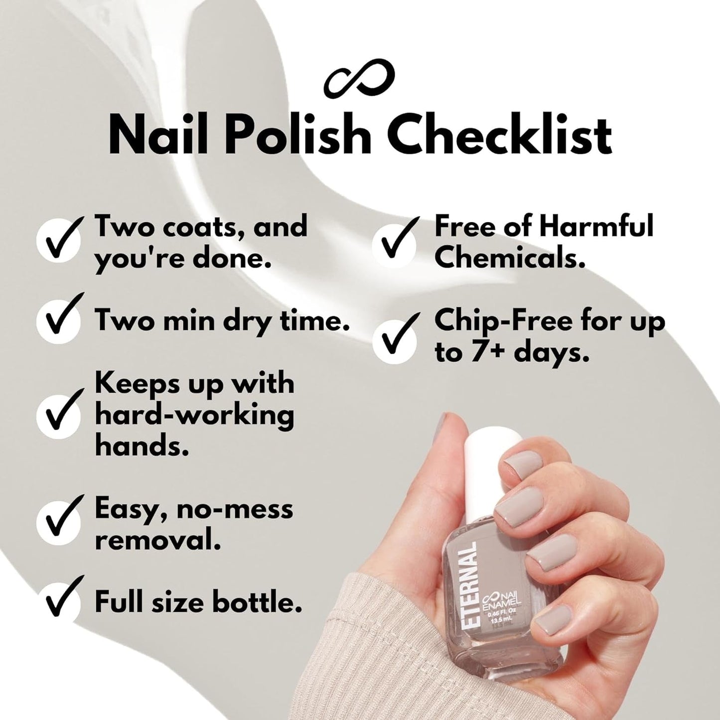 Brown Nail Polish Set for Women (BEACH WALK) - Beige Nail Polish Set for Girls - Long Lasting & Quick Dry Nail Polish Kit for Home DIY Manicure & Pedicure - Made in USA, 13.5Ml (Set of 4)