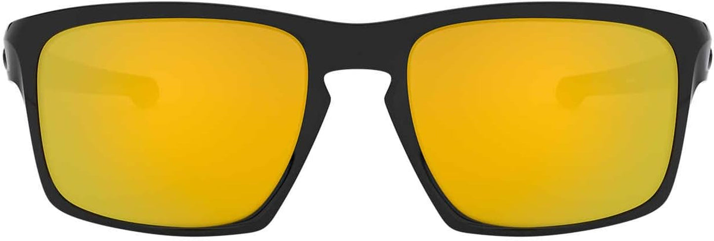 Men'S Oo9262 Sliver Rectangular Sunglasses