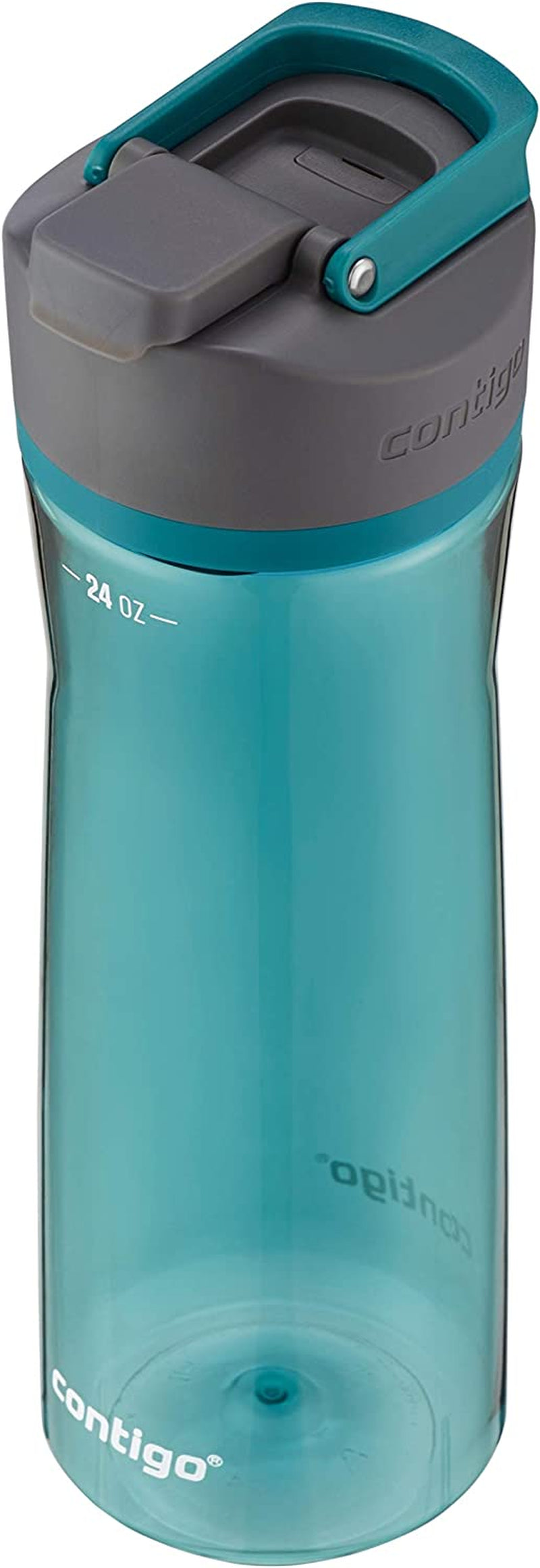 Cortland 24Oz Water Bottle, Bpa-Free Plastic, Spill-Proof, Leak-Proof Lid, and Carry Handle, Dishwasher Safe, Spirulina - WORLD TIME VISITS