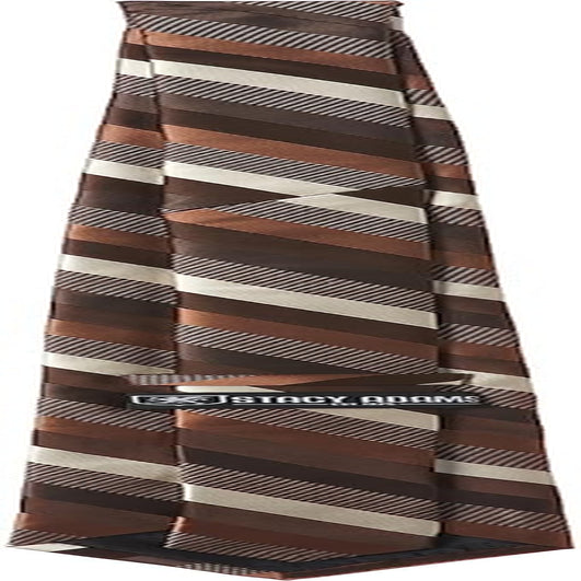 Men'S Microfiber Stripped Tie Set