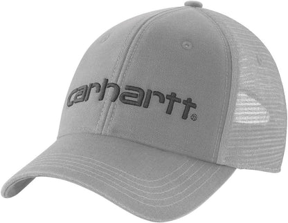 Men'S Canvas Mesh-Back Logo Graphic Cap