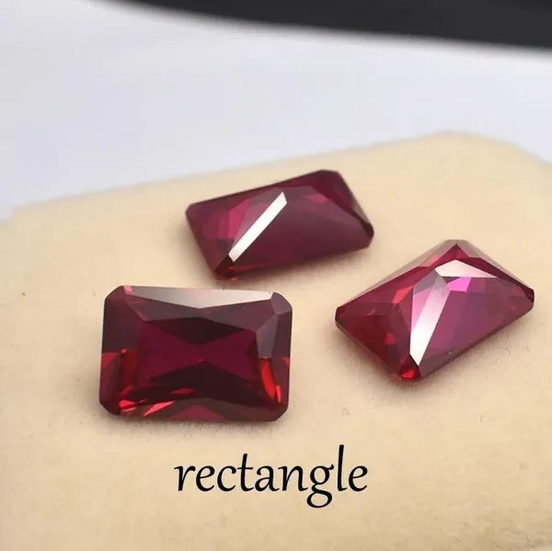 AAA Grade Exquisite Natural Pigeon Blood Ruby Loose Stone Fashionable Luxury Garnet Mozambique Not Inlaid DIY Gemstone Jewelry Main Stone