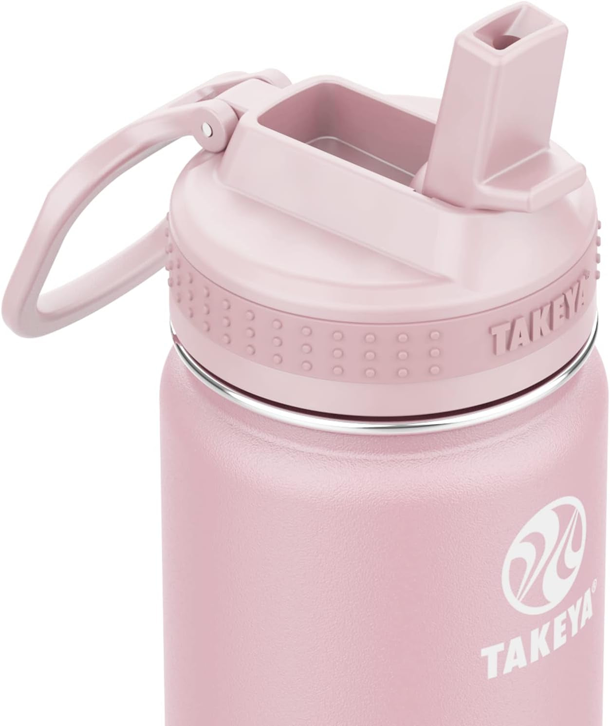Actives Kids 14 Oz Vacuum Insulated Stainless Steel Water Bottle with Straw Lid, Blush - WORLD TIME VISITS