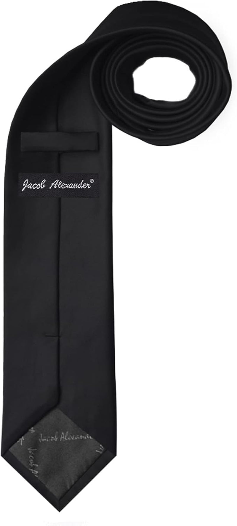 Men'S Extra Long Solid Color Tie - WORLD TIME VISITS