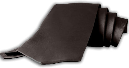Silk Ties for Men 3.5 Inch Mens Ties Silk Black Ties for Men Satin Tie Solid Color Ties for Men