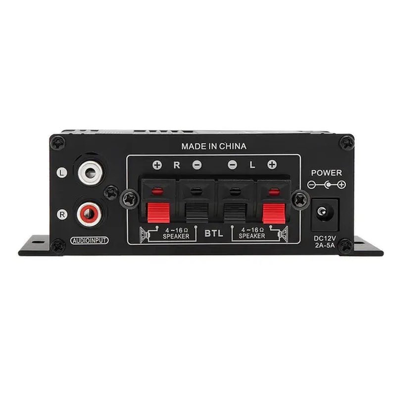 AK170 2 Channel Power Amplifier Audio Karaoke Home Theater Amplifier Mini Hifi Amplifier with USB SD Interface