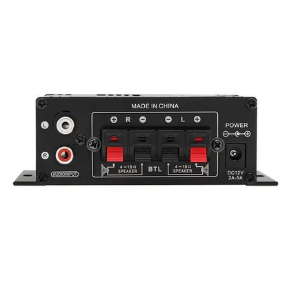 AK170 2 Channel Power Amplifier Audio Karaoke Home Theater Amplifier Mini Hifi Amplifier with USB SD Interface
