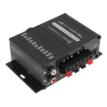 AK170 2 Channel Power Amplifier Audio Karaoke Home Theater Amplifier Mini Hifi Amplifier with USB SD Interface