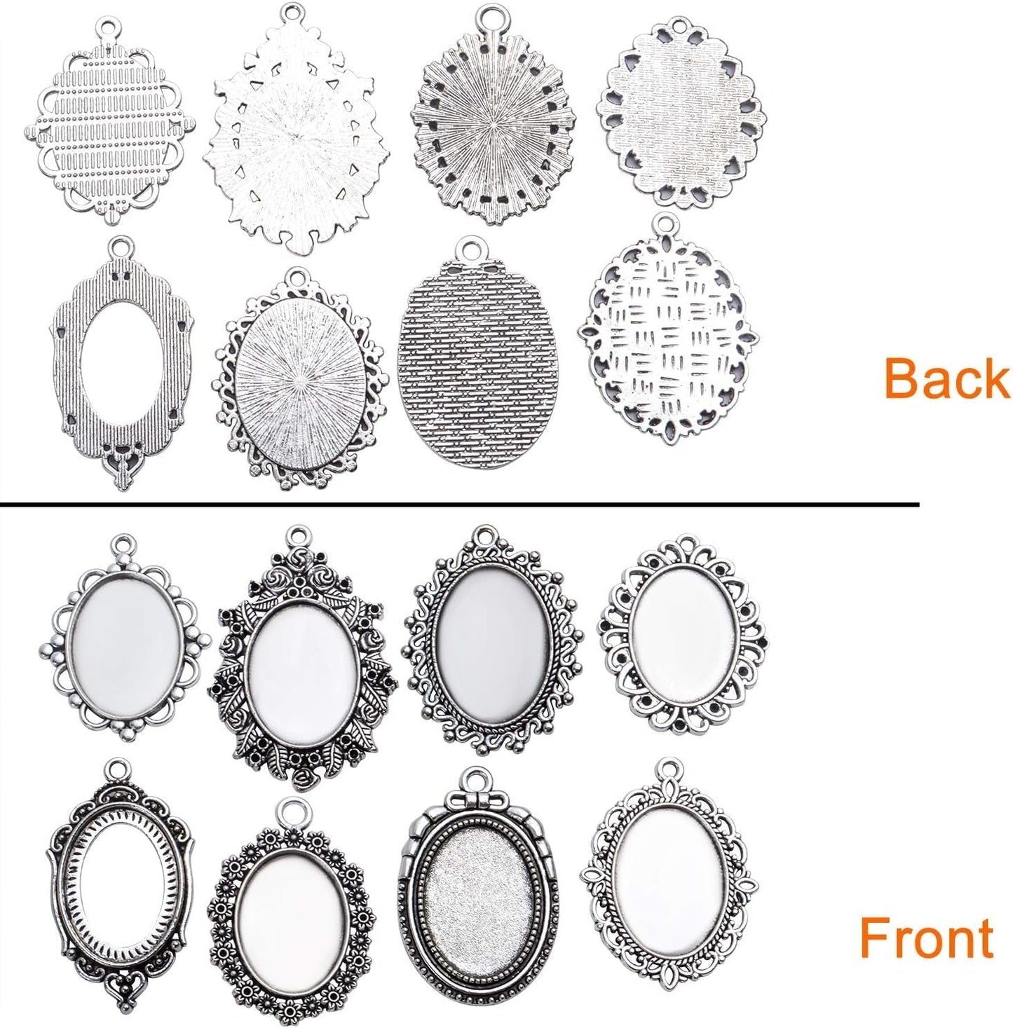 Alloy Trays Blanks Bezel Frame