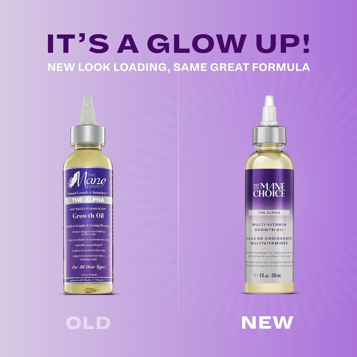 Alpha Multi - Vitamin Scalp Hair Growth Oil, 4 Fl Oz, 1 Pack, Nourishing Scalp Oil with Biotin, Vitamin C, Rosemary, Rice Extract, Jojoba, Tea Tree & Castor Oil, Lightweight & Non - Greasy - WORLD TIME VISITS