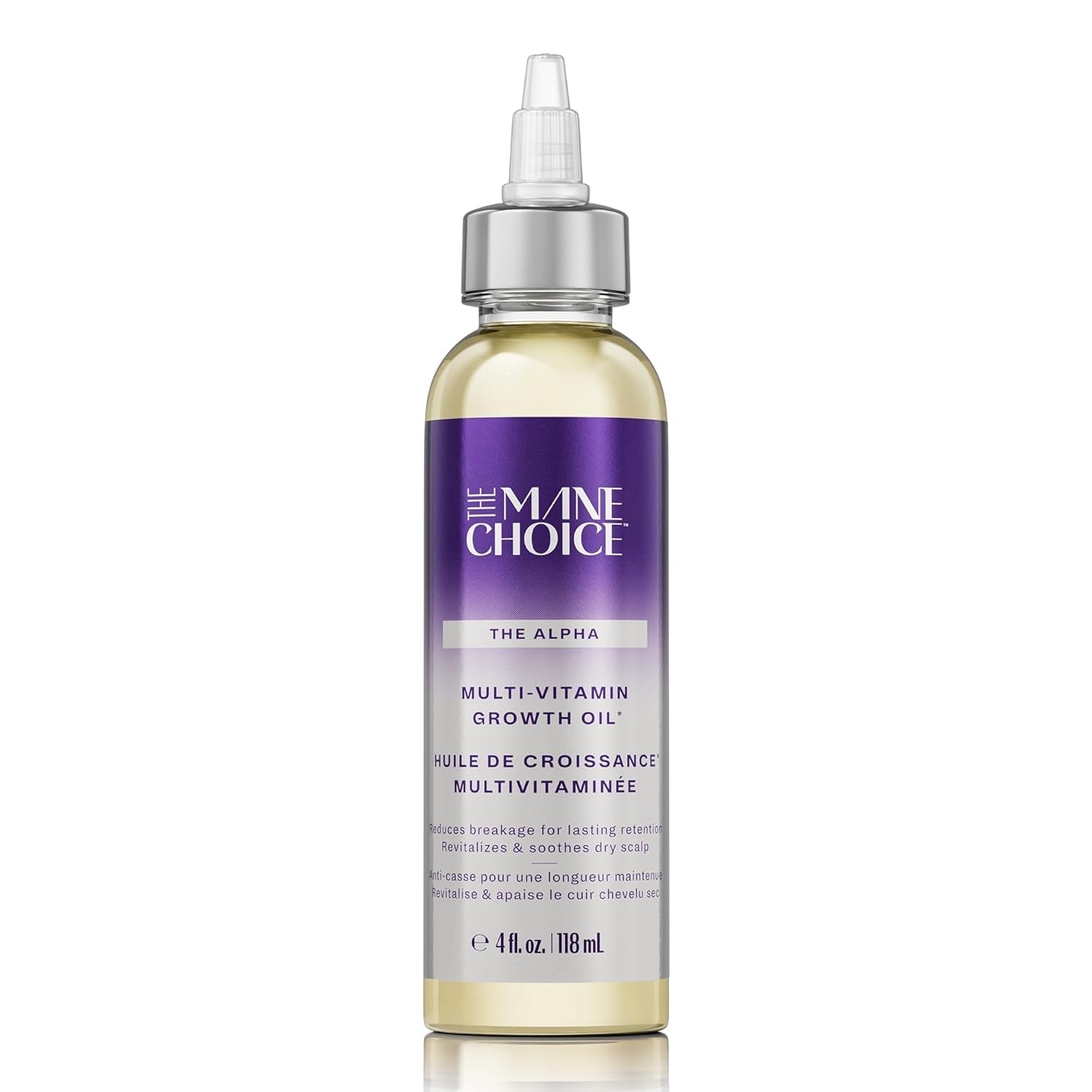 Alpha Multi - Vitamin Scalp Hair Growth Oil, 4 Fl Oz, 1 Pack, Nourishing Scalp Oil with Biotin, Vitamin C, Rosemary, Rice Extract, Jojoba, Tea Tree & Castor Oil, Lightweight & Non - Greasy - WORLD TIME VISITS