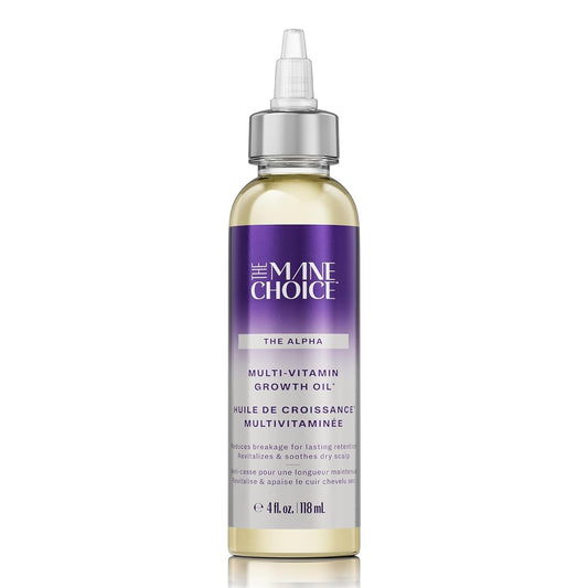 Alpha Multi - Vitamin Scalp Hair Growth Oil, 4 Fl Oz, 1 Pack, Nourishing Scalp Oil with Biotin, Vitamin C, Rosemary, Rice Extract, Jojoba, Tea Tree & Castor Oil, Lightweight & Non - Greasy - WORLD TIME VISITS
