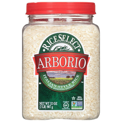 Arborio Rice for Italian Risotto, Premium Gluten - Free Rice, Non - Gmo, 32 - Ounce Jar, (Pack of 1) - WORLD TIME VISITS