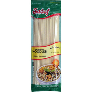 Ash Resteh Noodles 12 Oz - Enriched Wheat Flour Noodles - Perfect for Persian and Asian Dishes (1)