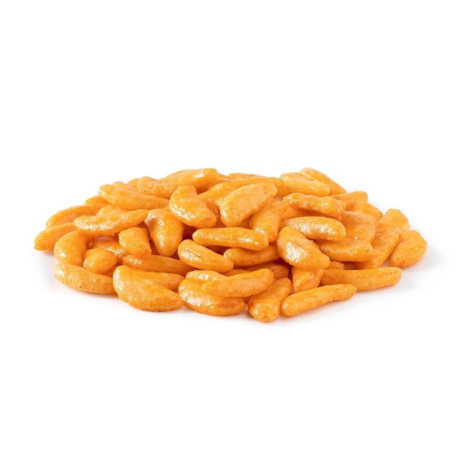Asian Rice Cracker Chili Crescent Bits | No Artificial Colors | Crunchy & Mild | Kosher, Natural Crescent Crackers in Resealable Bags, 2 Lbs - WORLD TIME VISITS