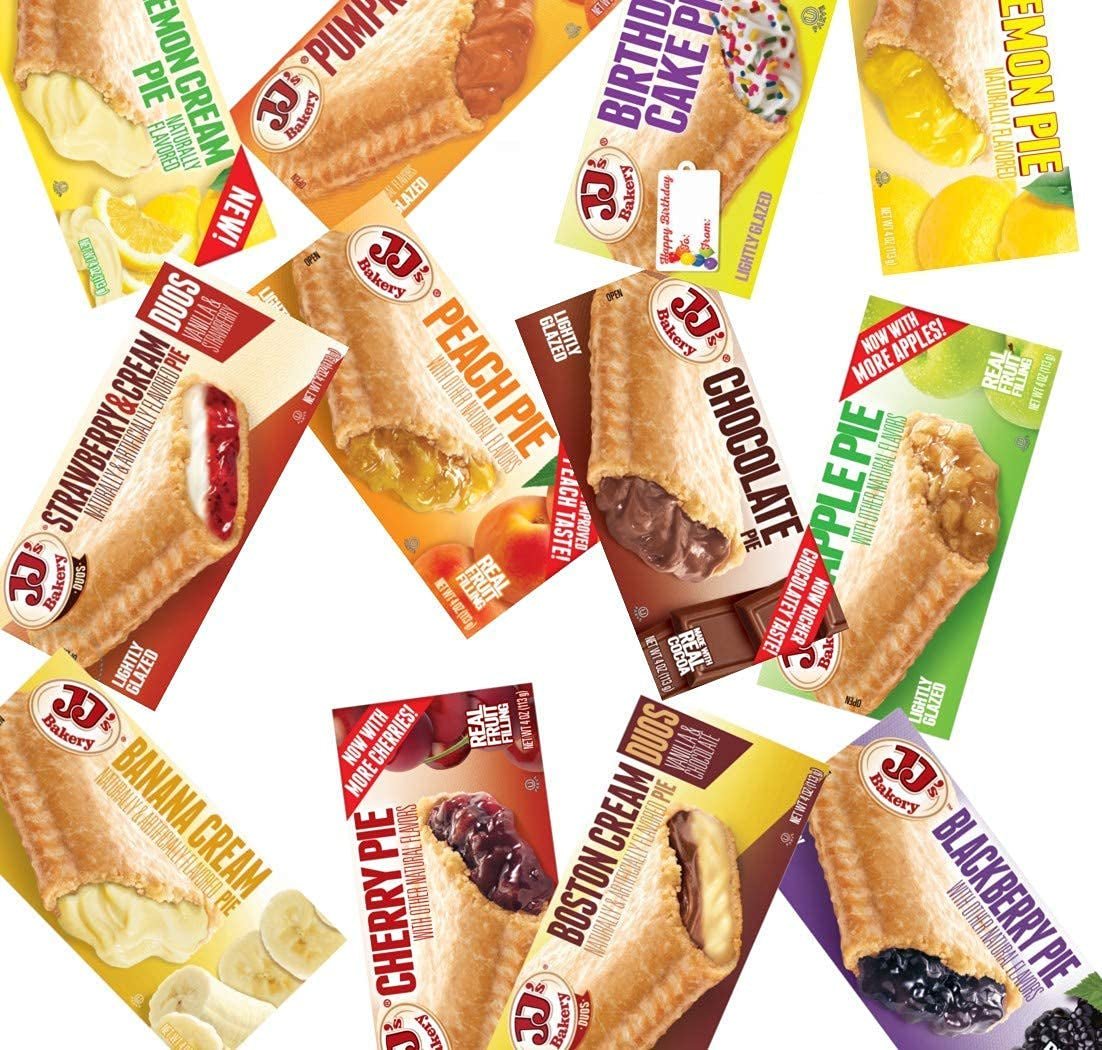 Assorted Variety Pack Snack Pies, Individual Dessert, Fresh - Baked, Perfect for Snacks, Nut - Free, Kosher Parve, 4 Oz Each (Pack of 6) - WORLD TIME VISITS