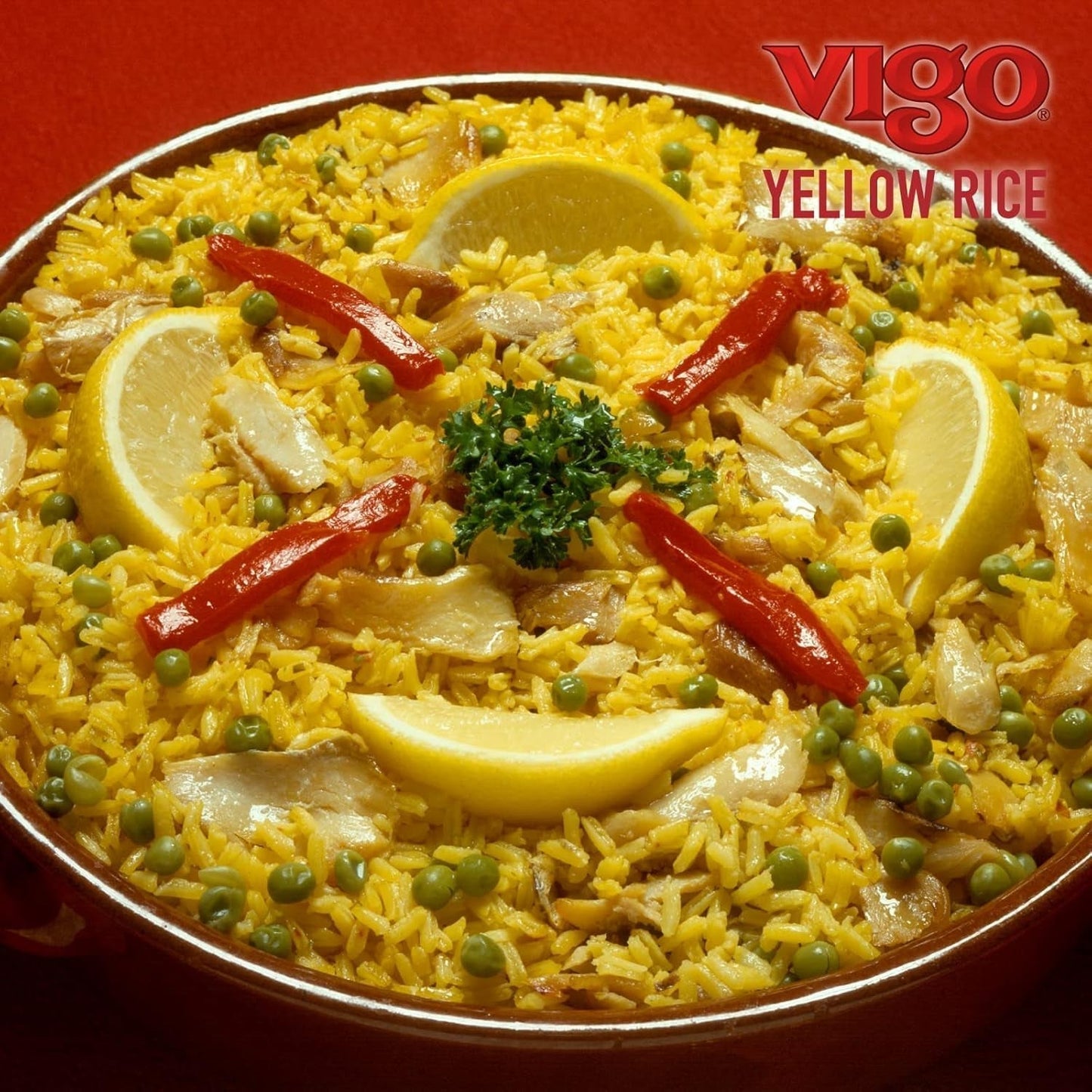 Authentic Saffron Yellow Rice, Low Fat, 2Lb (Pack of 1)