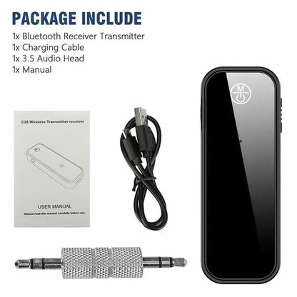 2 in 1 Wireless Bluetooth 5.0 Receiver Transmitter Adapter 3.5Mm Jack for Car Music Audio Aux A2Dp Headphone Reciever Handsfree